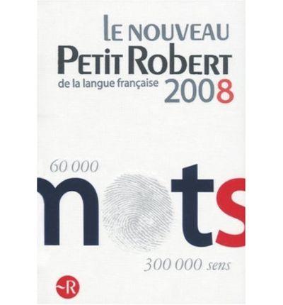 DICTIONNAIRE LE NOUVEAU PETIT ROBERT LANGUE FRANÇAISE 2007 | 9782849023211 | ROBERT, PAUL