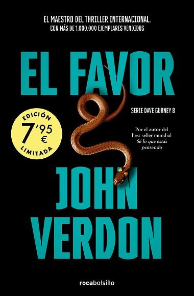 FAVOR (SERIE DAVID GURNEY 8) | 9788419498175 | VERDON, JOHN