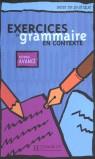 EXERCICES DE GRAMMAIRE EN CONTEXTE AVANCE ALUMNE | 9782011551702 | VARIS