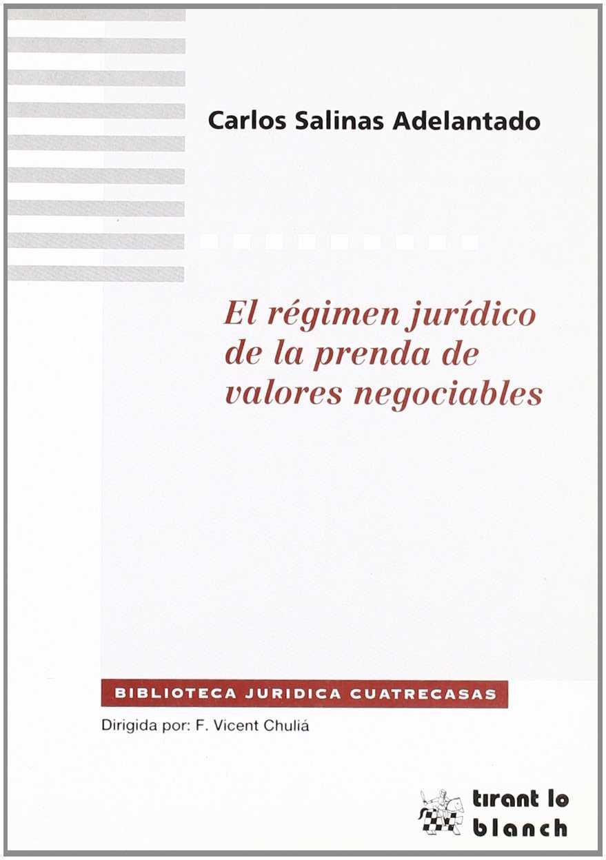 REGIMEN JURIDICO DE LA PRENDA DE VAROLES NEGOCIABL | 9788480023757 | SALINAS ADELANTADO, CARLOS