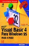 VISUAL BASIC 4 PARA WINDOWS 95 PASO A PASO | 9788448105754 | HALVORSON, MICHAEL