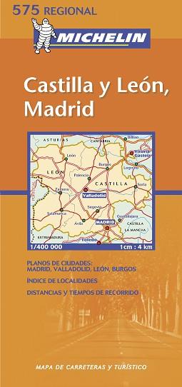 MAPA CASTILLA Y LEON MADRID (2003) 575 | 9782061009000 | VARIS