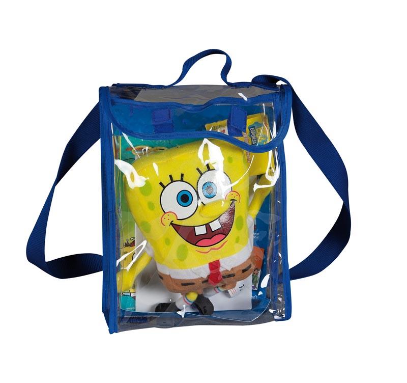 BOB ESPONJA. MOCHILA CON PELUCHE Y DOS LIBROS | 9788444168289 | NICKELODEON