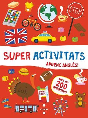 SUPERACTIVITATS AMB ADHESIUS. APRENC ANGLÈS! | 9788466151450 | LOMBARDI, SILVIA