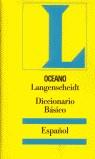 DICCIONARIO BASICO ESPAÑOL LANGENSCHEIDT | 9788495199188 | VARIS