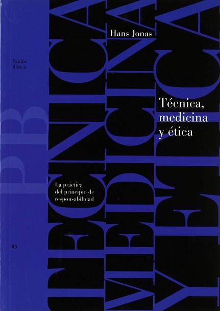 TECNICA, MEDICINA Y ETICA | 9788449303418 | JONAS, HANS