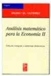 ANALISIS MATEMATICO PARA LA ECONOMIA VOL.2 | 9788472881129 | GUTIERREZ VALDEON, SINESIO