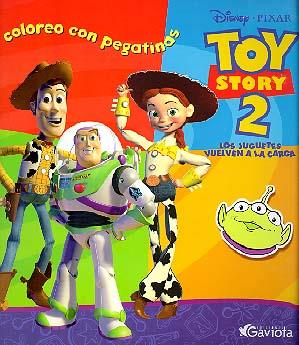 TOY STORY 2 COLOREO CON PEGATINAS | 9788439203223 | DISNEY