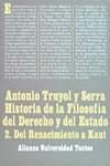 HISTORIA DE LA FILOSOFIA DEL DERECHO Y DEL ESTADO. | 9788420680408 | TRUYOL SERRA, ANTONIO