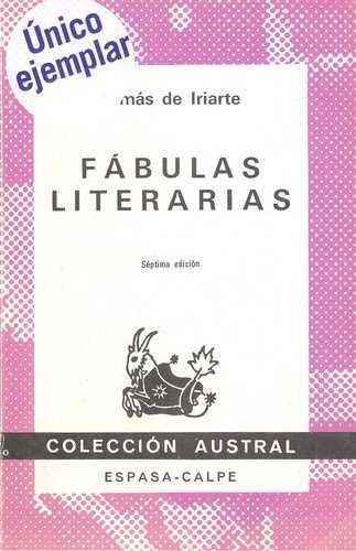 FABULAS LITERARIAS | 9788423912476 | IRIARTE, TOMAS DE