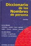 DICCIONARIO DE LOS NOMBRES DE PERSONA | 9788431528928 | BAS, JORDI