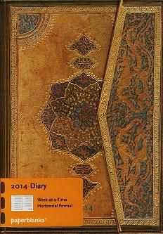 AGENDA 2014 DIARIES - SAFAVID MIDI HOR WRAP | 9781439724286