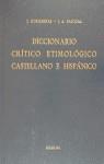 DICCIONARIO CRITICO ETIMOLOGICO (TOMO I) | 9788424913618 | COROMINES I VIGNEAUX, JOAN