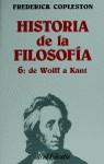 Hª DE LA FILOSOFIA 6 | 9788434487260 | COPLESTON, FREDERICK