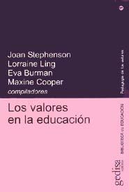 VALORES EN LA EDUCACION, LOS | 9788474328509 | STEPHENSON, JOAN