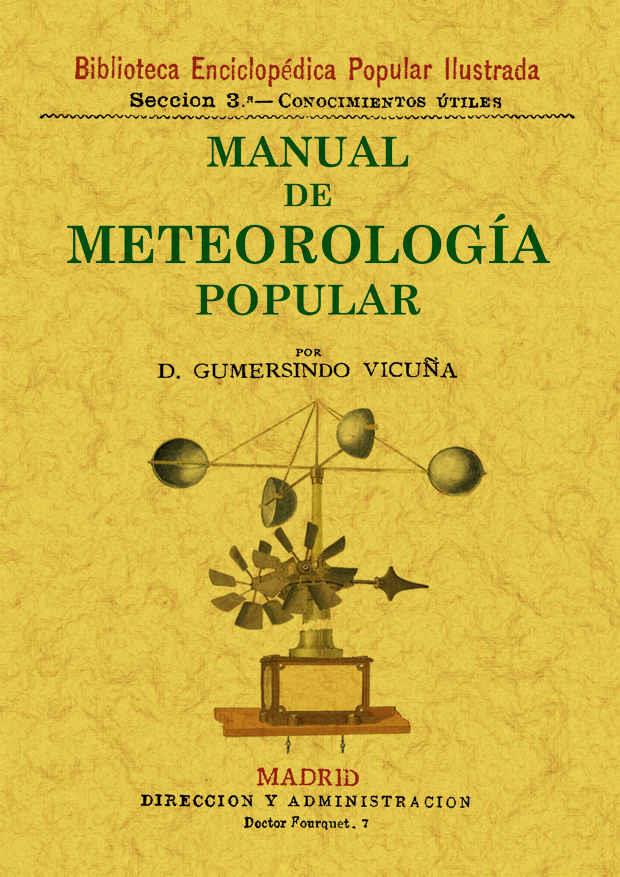 MANUAL DE METEOROLOGÍA POPULAR | 9788497616225 | VICUÑA, GUMERSINDO