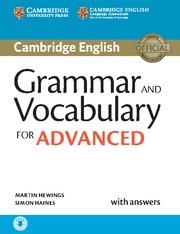 GRAMMAR VOCABULARY ADVANCED | 9781107481114 | HEWINGS,MARTIN / HAINES,SIMON