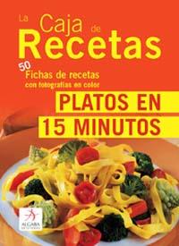 PLATOS EN 15 MINUTOS ( LA CAJA DE RECETAS 50 FICHAS ) | 9788496107687 | AREA VERLAG GMBH / BARRERA VILLARÍAS, MAITE