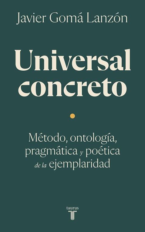 UNIVERSAL CONCRETO | 9788430626212 | GOMÁ LANZÓN, JAVIER