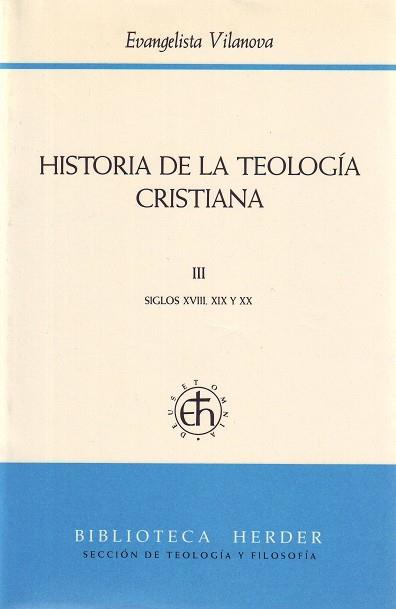 HISTORIA DE LA TEOLOGIA CRISTIANA | 9788425417573 | VILANOVA BOSCH, EVANGELISTA ... [ET AL.]