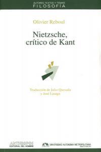 NIETZSCHE CRITICO DE KANT | 9788476583982 | REBOUL, OLIVIER