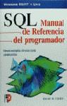 SQL MANUAL DE REFERENCIA DEL PROGRAMADOR | 9788428324755 | FREEZE, WAYNE S.