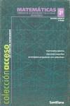 MATEMATICAS NATURALES 2 BACHILLERATO CUADERNO ACCESO ED99 | 9788429462395 | VARIS