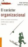 CARACTER ORGANIZACIONAL, EL | 9788475778631 | GOFFEE, ROB