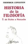 HISTORIA DE LA FILOSOFIA 7 DE FICHTE A NIETZSCHE | 9788434487062 | COPLESTON, FREDERICK