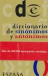 DICCIONARIO DE SINONIMOS Y ANTONIMOS (BUTXACA) | 9788423992041 | VARIOS