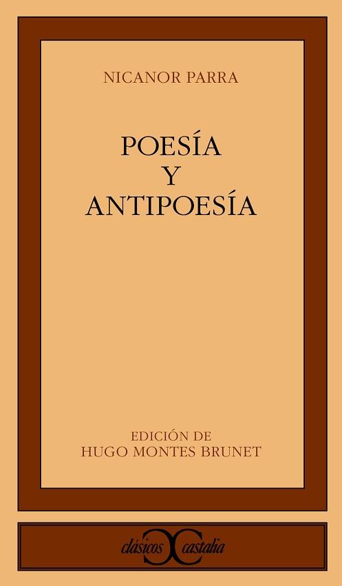 POESIA Y ANTIPOESIA (CC 204) | 9788470396908 | PARRA, NICANOR