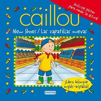 CAILLOU ZAPATILLAS NUEVAS LIBRO BILINGÜE | 9788444142142 | JOHNSON, MARION