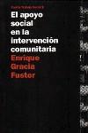 APOYO SOCIAL EN LA INTERVENCION COMUNITARIA, EL | 9788449303524 | GRACIA FUSTER, ENRIQUE