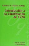 INTRODUCCION A LA CONSTITUCION DE 1978 | 9788420679167 | BLANCO VALDES, ROBERTO L.