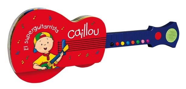 CAILLOU: MI LIBRO GUITARRA | 9788444142081 | VV.AA.