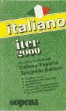 DICCIONARIO ITER 2000 ITALIANO-ESPAÑOL I VICE | 9788430311637 | VARIS