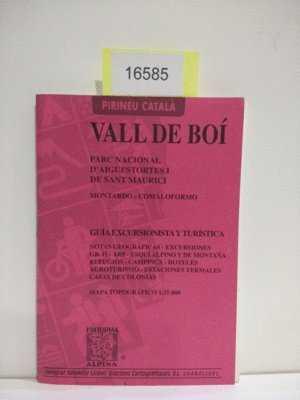 MAPA VALL DE BOI | 9788480900188 | VILA BLANCH, ROSSEND