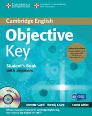 OBJECTIVE KEY STUDENT'S BOOK PACK (STUDENT'S BOOK WITH ANSWERS WITH CD-ROM AND C | 9781107668935 | CAPEL, ANNETTE / SHARP, WENDY