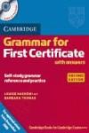 GRAMMAR FOR FIRST CERTIFICATE WITH ANSWERS 2ªED | 9780521690874 | HASHEMI/THOMAS