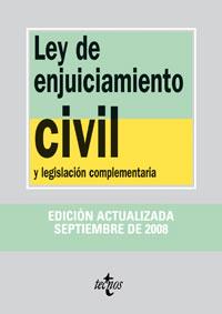 LEY DE ENJUICIAMIENTO CIVIL Y LEGISLACION COMPLEMENTARIA 08 | 9788430947362 | VV.AA.