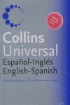 DICCIONARIO COLLINS UNIVERSAL ESPAÑOL- INGLES Y VICEVERSA | 9788425339400 | AAVV