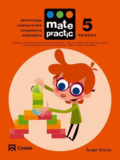 QUADERN MATEPRACTIC 5 PRIMÀRIA | 9788421858387 | ALSINA PASTELLS, ÀNGEL