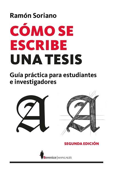 CÓMO SE ESCRIBE UNA TESIS (N.E.) | 9788416750535 | SORIANO, RAMON