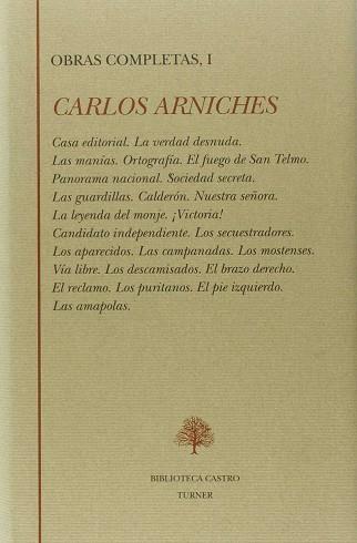 CARLOS ARNICHES.OBRAS COMPLETAS,I | 9788475064352 | ARNICHES, CARLOS