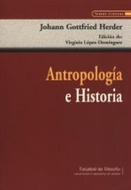 ANTROPOLOGIA E HISTORIA | 9788474916805 | HERDER, JOHANN GOTTFRIED