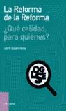 REFORMA DE LA REFORMA, LA | 9788434442603 | ESCUDERO MUÑOZ, JUAN M.