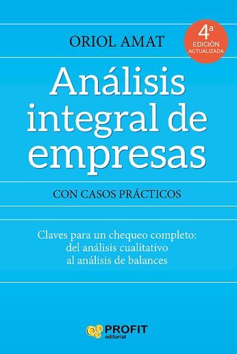 ANÁLISIS INTEGRAL DE EMPRESAS | 9788417209148 | AMAT SALAS, ORIOL