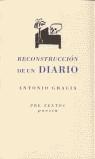 RECONSTRUCCION DE UN DIARIO  PT-497 | 9788481913620 | GRACIA, ANTONIO