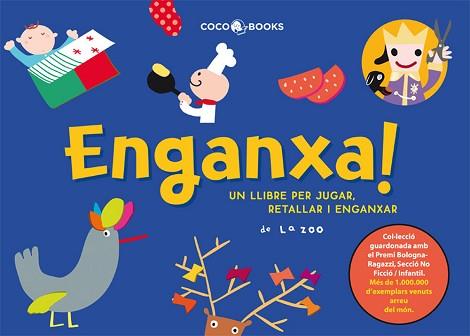 ENGANXA ! UN LLIBRE PER JUGAR RETALLAR I ENGANXAR | 9788493512774 | ZOO, LA