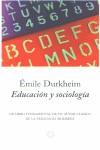 EDUCACION Y SOCIOLOGIA (LB) | 9788483075630 | DURKHEIM, EMILE